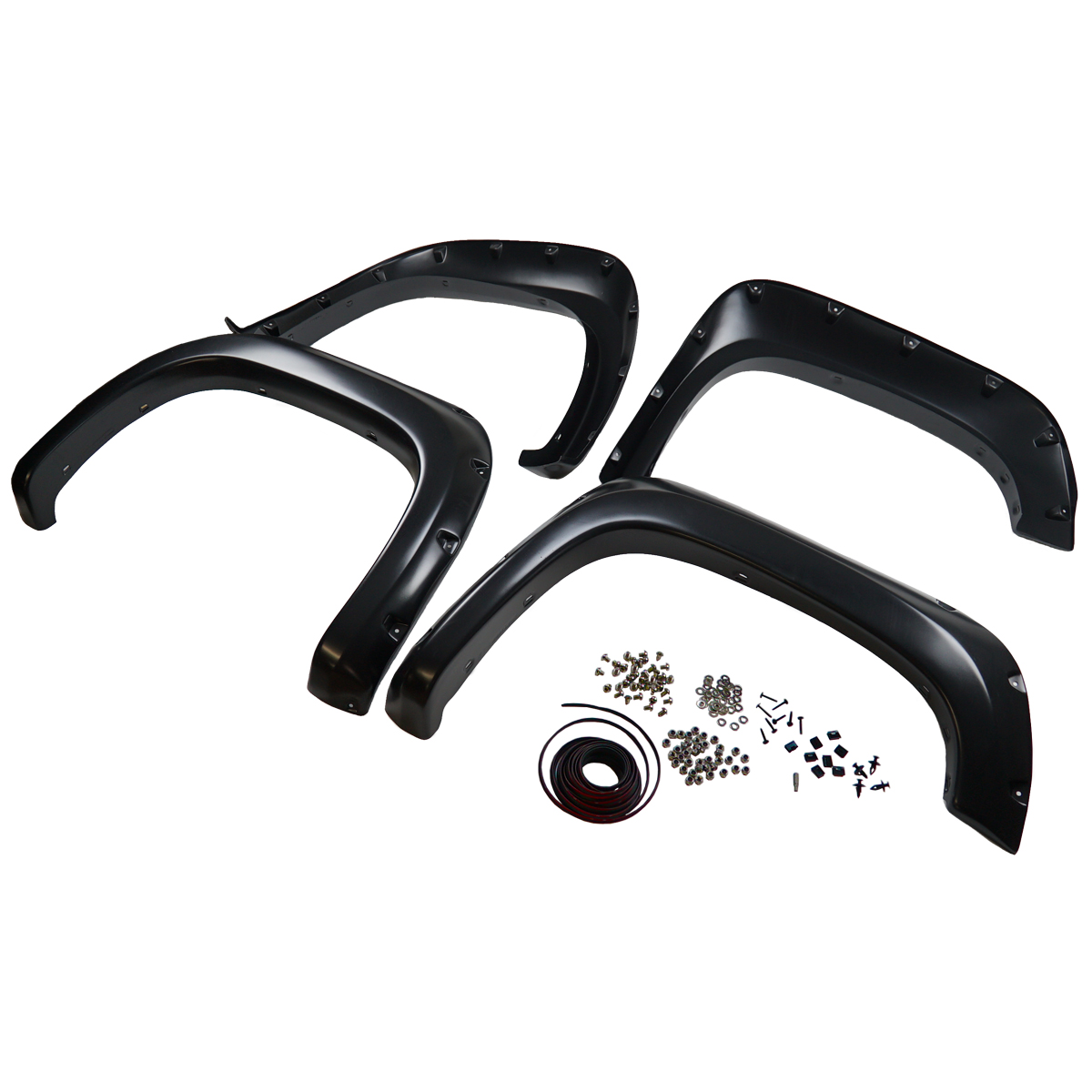 Bolt Style Fender Flares for 20142016 Chevy Silverado 1500 Shortbed