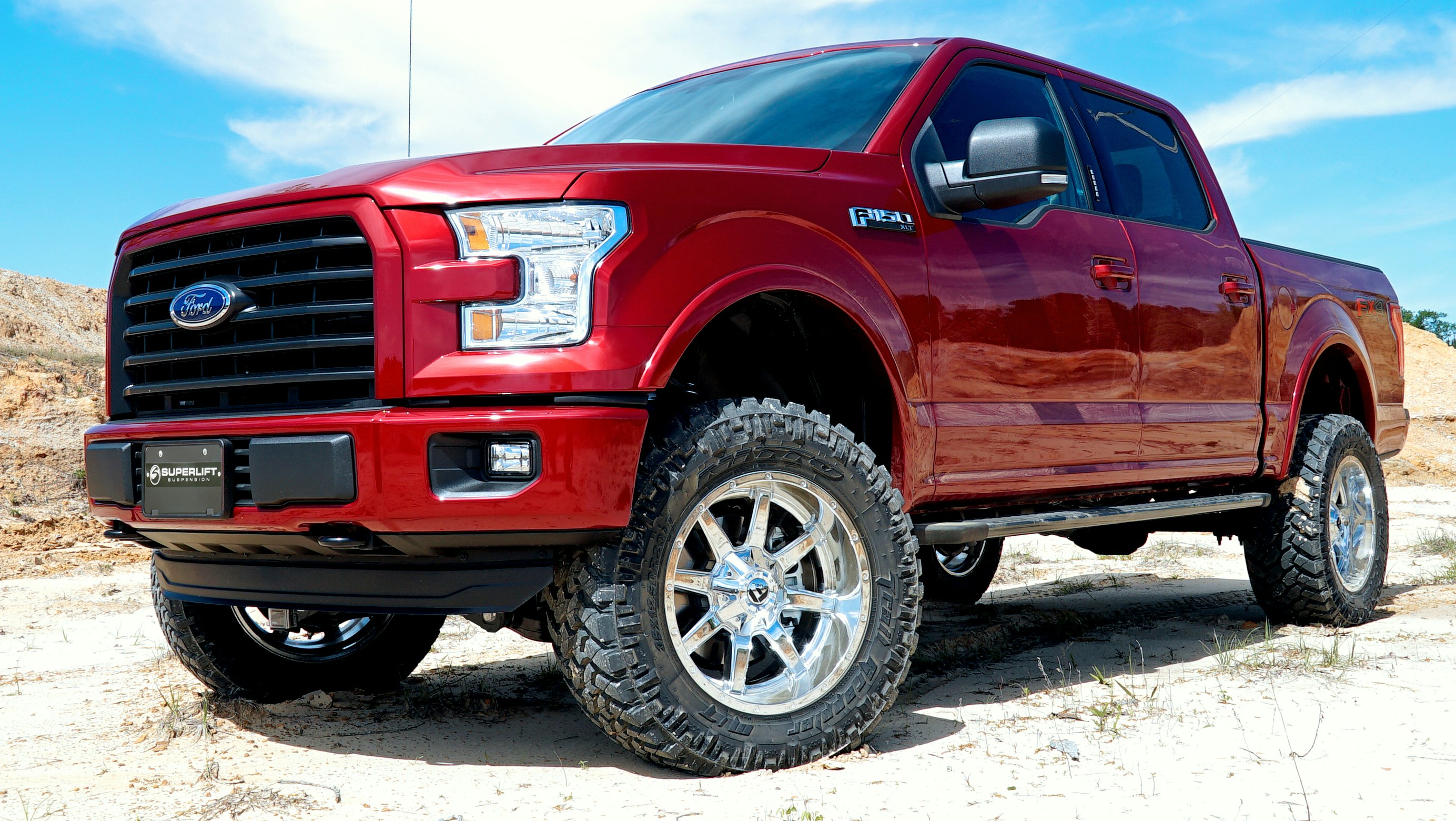 ... Suspension Lift Kit - 2015-2017 F-150 4WD with Bilstein Rear Shocks